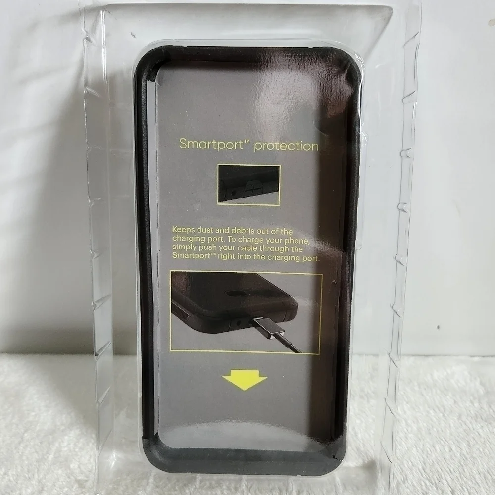 Protect Onn. BLU View 3 Black Slim Rugged Phone Case